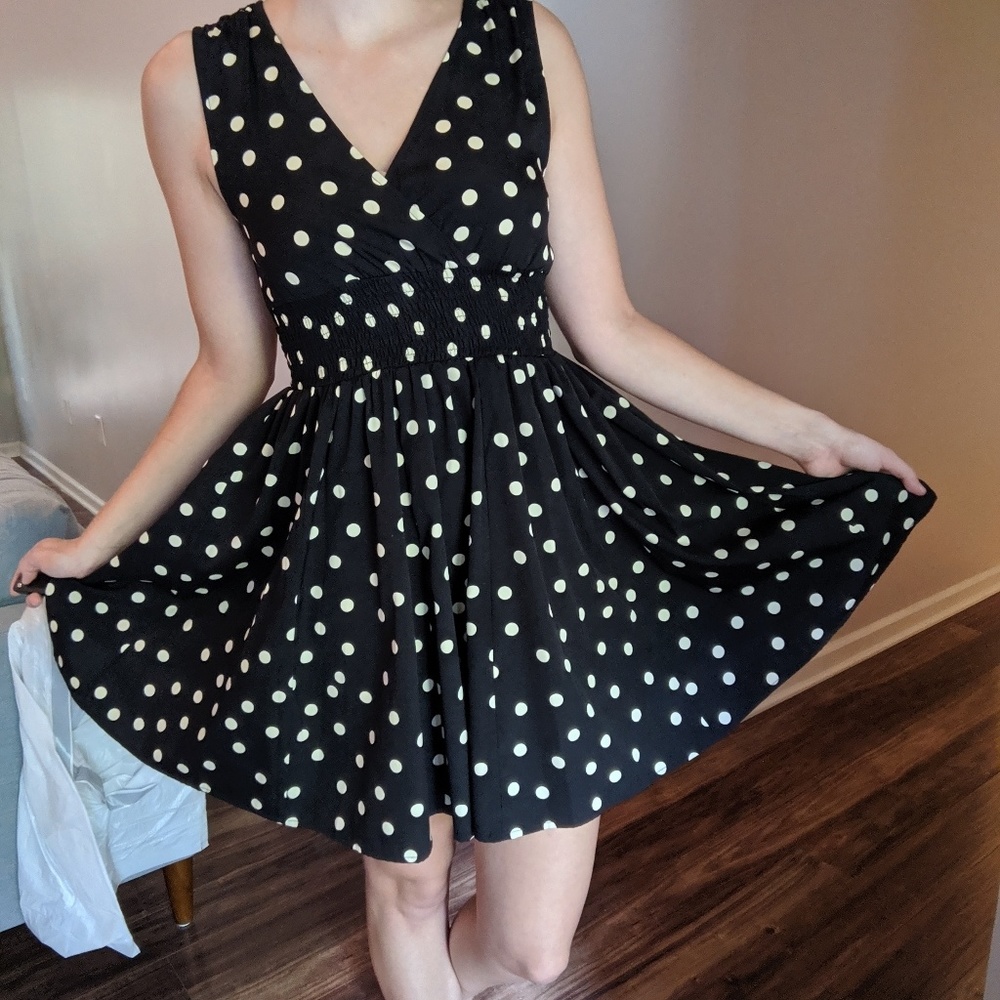 Polka dot dress
